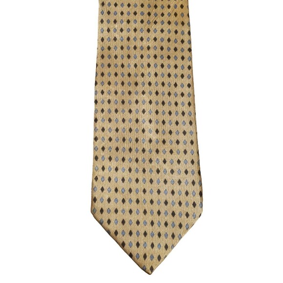 Jos. A. Bank Men Neck Tie  100% Silk Blue Multicolor - Picture 1 of 2